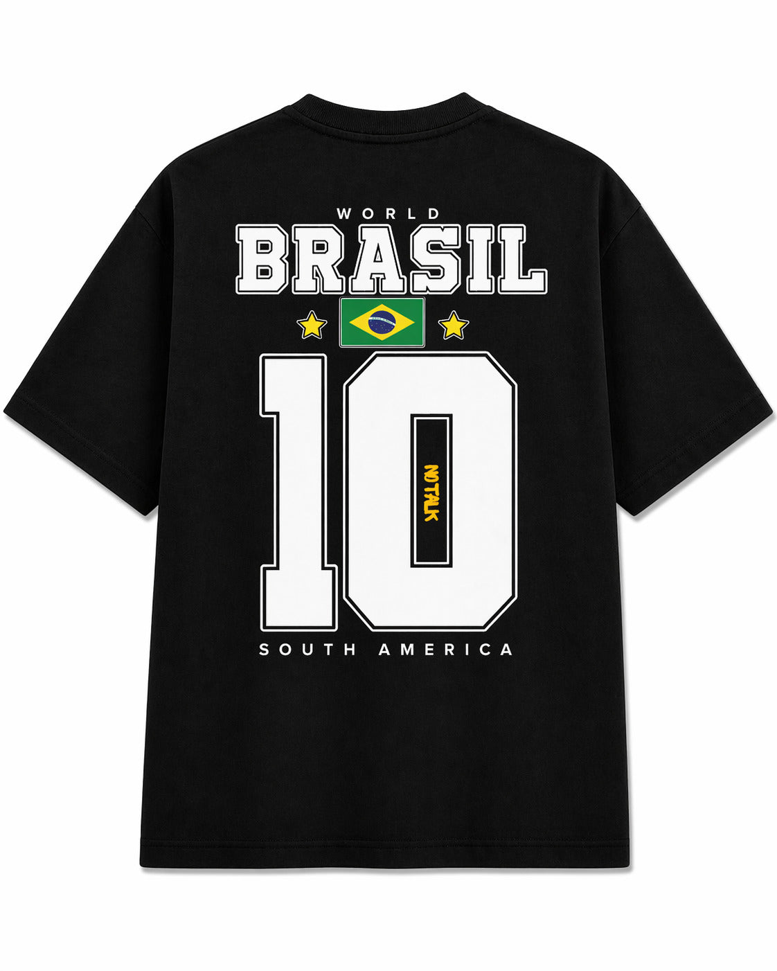 CAMISETA OVERSIZED "10"