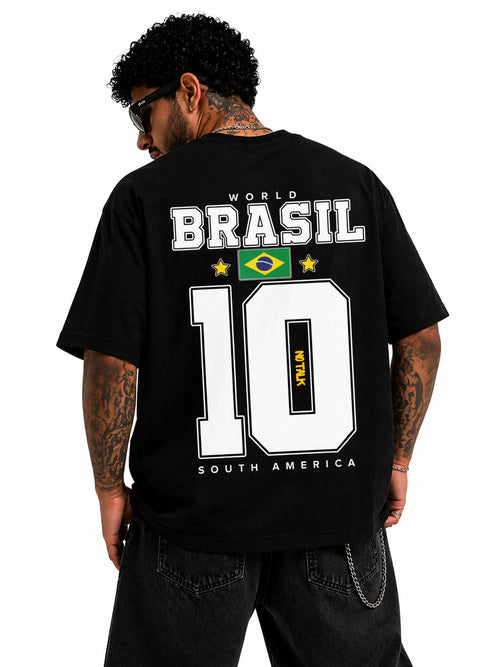 CAMISETA OVERSIZED "10"